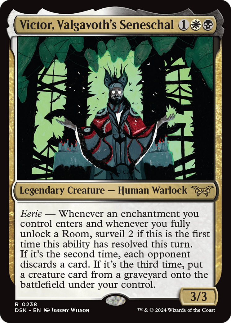 Victor, Valgavoth's Seneschal (DSK-238) - rare