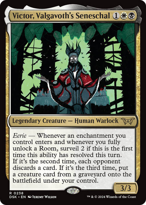 Victor, Valgavoth's Seneschal (DSK-238) - rare