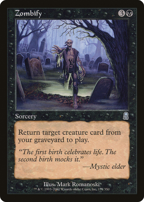 Zombify (ODY-171) - uncommon - Foil