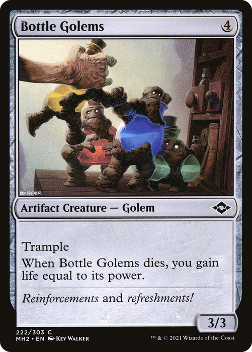 Bottle Golems (MH2-222) - common - Foil