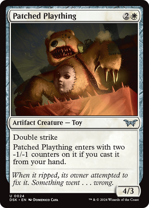 Patched Plaything (DSK-024) - uncommon - Foil