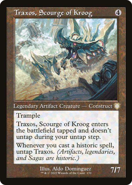 Traxos, Scourge of Kroog (BRC-170) - rare
