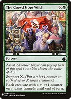 The Crowd Goes Wild (LIST-BBD-68) - uncommon