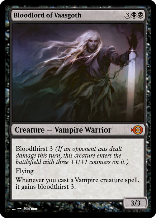 Bloodlord of Vaasgoth (PRM-41638) - mythic - Foil
