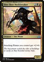 Dire Fleet Neckbreaker (RIX-156) - uncommon - Foil