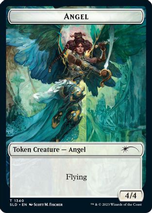 Angel (SLD) // Soldier (CMR) Double-sided Token (SLD-) - token