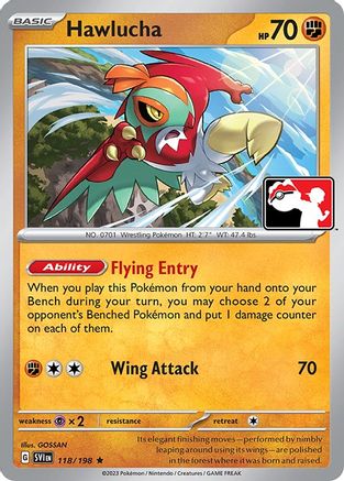 Hawlucha (118) - PPSC  - Rare