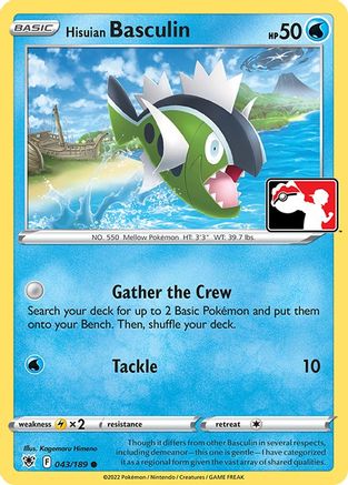 Hisuian Basculin (043) - PPSC  - Common - Holofoil
