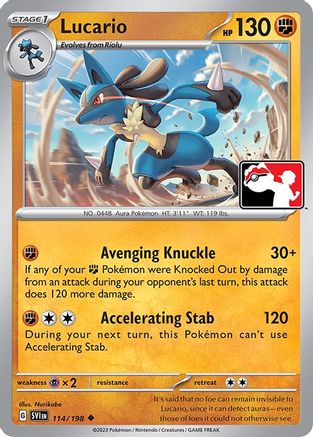 Lucario (114/198) - PPSC  - Uncommon