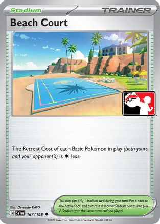 Beach Court (167/198) - PPSC  - Uncommon