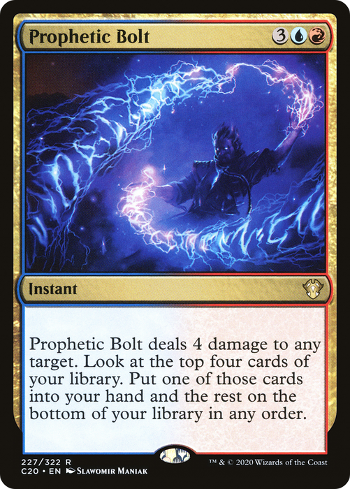 Prophetic Bolt (C20-227) - rare