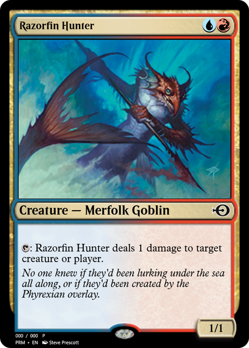 Razorfin Hunter (PRM-62407) - common - Foil