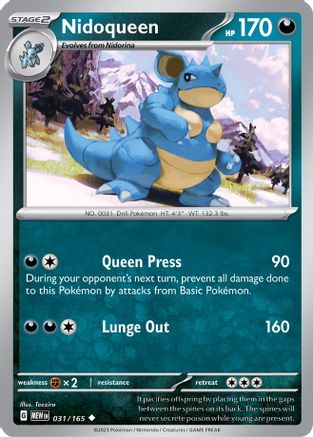 Nidoqueen (031/165) - SSV1  - Uncommon