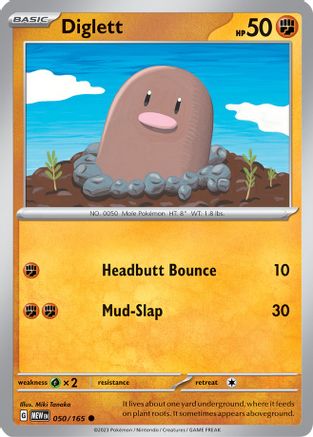 Diglett (050/165) - SSV1  - Common