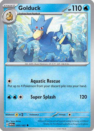 Golduck (055/165) - SSV1  - Uncommon