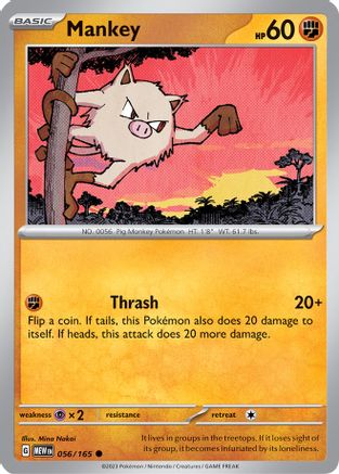 Mankey (056/165) - SSV1  - Common