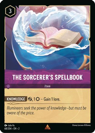 The Sorcerer's Spellbook (68/204) - Rare - Cold Foil