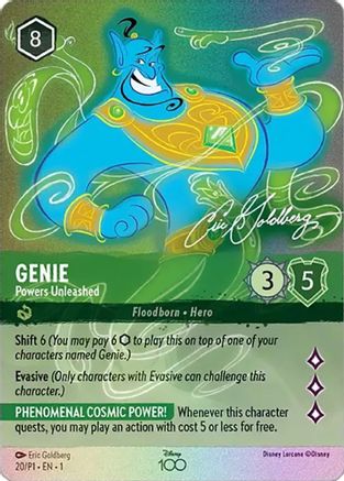 Genie - Powers Unleashed (Alternate Art) (20) - Promo - Holofoil
