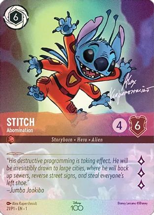 Stitch - Abomination (Alternate Art) (21) - Promo - Holofoil
