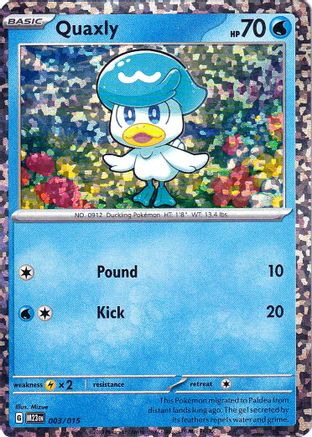 Quaxly (003/015) - MP2  - Promo - Holofoil