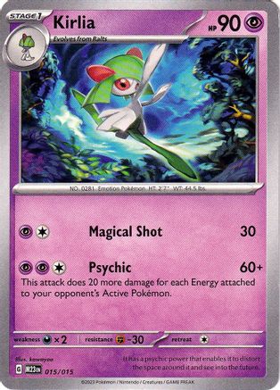 Kirlia (015/015) - MP2  - Promo