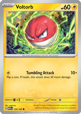 Voltorb (100/165) - SSV1  - Common