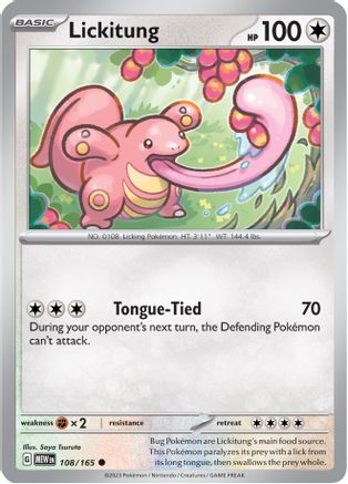 Lickitung (108/165) - SSV1  - Common