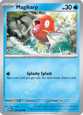 Magikarp (129/165) - SSV1  - Common