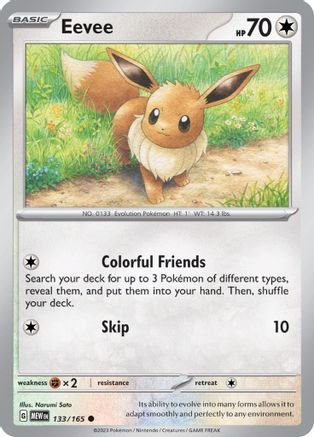 Eevee (133/165) - SSV1  - Common
