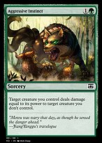 Aggressive Instinct (PZ2-70855) - common - Foil
