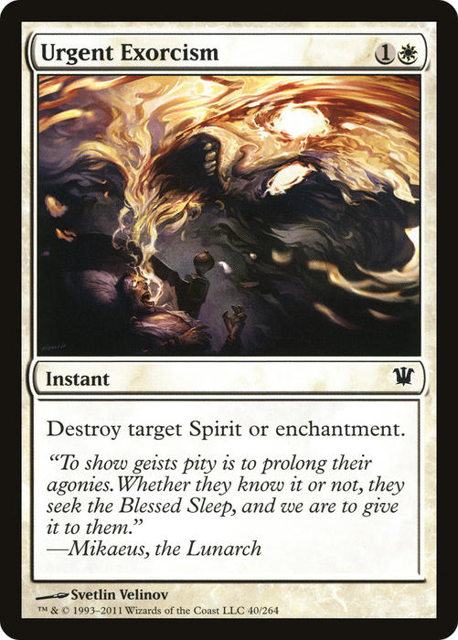 Urgent Exorcism (ISD-040) - common - Foil