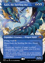 Kairi, the Swirling Sky (NEO-408) - mythic (Borderless) - Foil