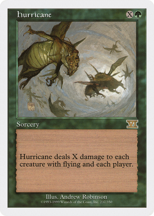 Hurricane (6ED-237) - rare