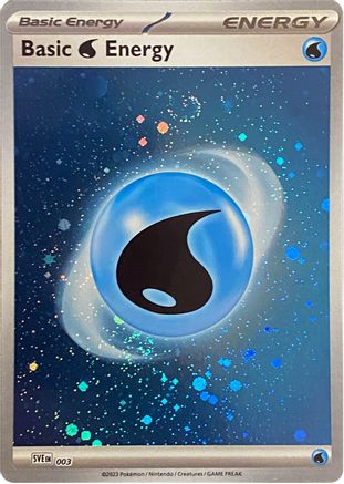 Basic Water Energy (Cosmos Holo) (003) - SSVBS  - Common - Holofoil