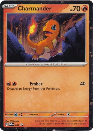 Charmander (047) - SSVPC  - Promo - Holofoil