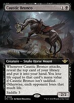 Caustic Bronco (OTJ-324) - rare: (Extended Art)