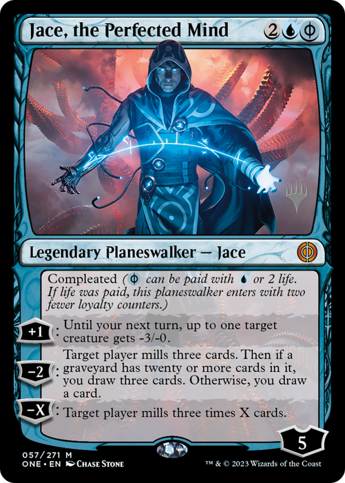 Jace, the Perfected Mind (PPONE-57P) - mythic - Foil