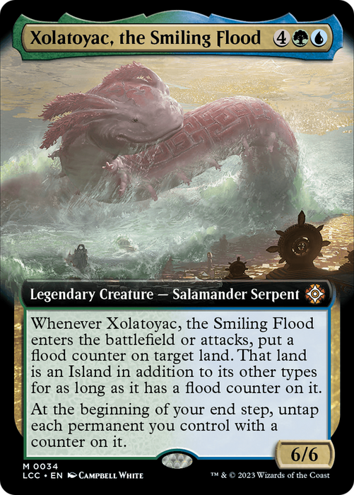 Xolatoyac, the Smiling Flood (LCC-034) - mythic: (Extended Art)