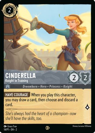 Cinderella - Knight in Training (14) - Promo - Cold Foil