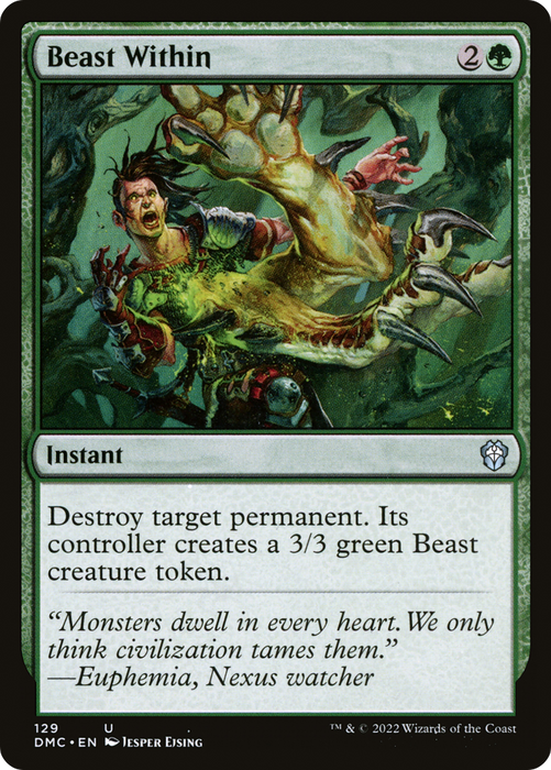 Beast Within (DMC-129) - uncommon