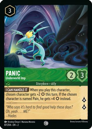 Panic - Underworld Imp (87/204) - Common