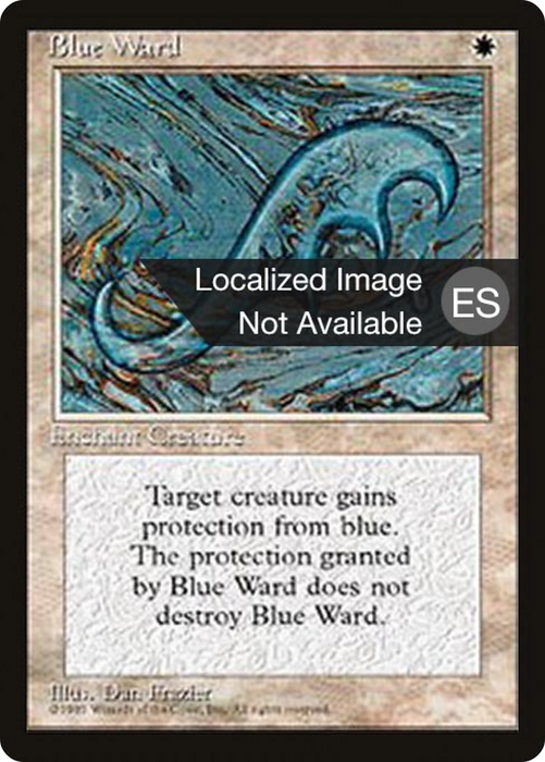 Blue Ward (4BB-010) - uncommon