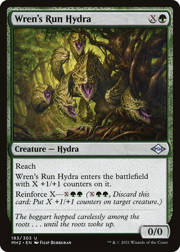 Wren's Run Hydra (MH2-183) - uncommon - Foil