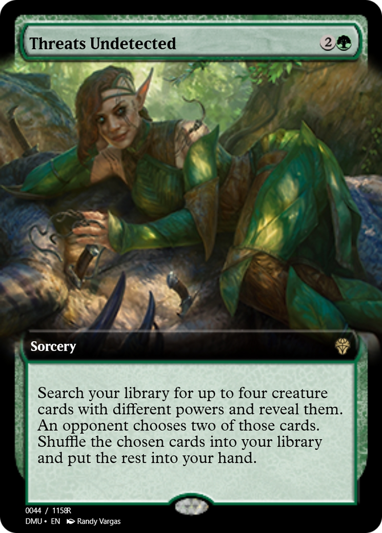 Threats Undetected (PRM-103468) - rare - Foil