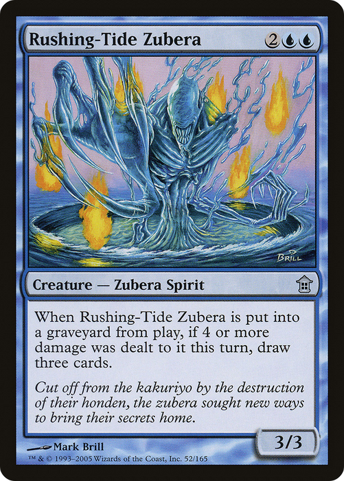 Rushing-Tide Zubera (SOK-052) - uncommon - Foil