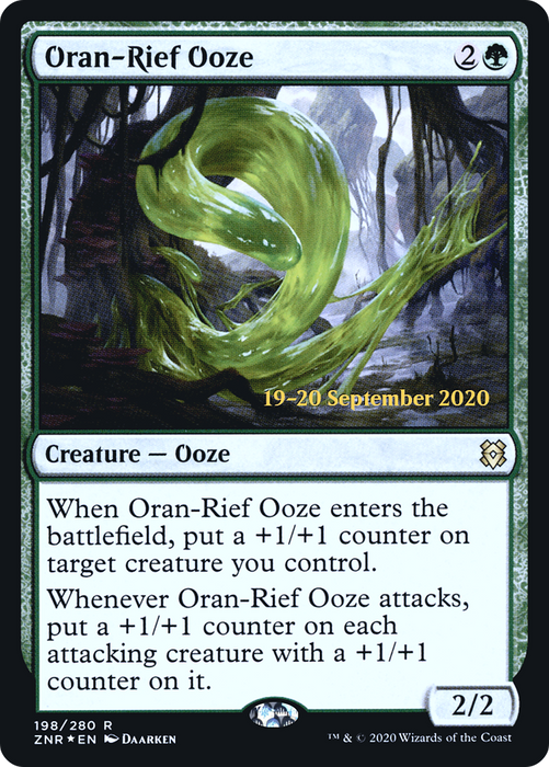 Oran-Rief Ooze (PRE-198S) - rare - Foil