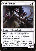 Militia Rallier (VOW-024) - common - Foil