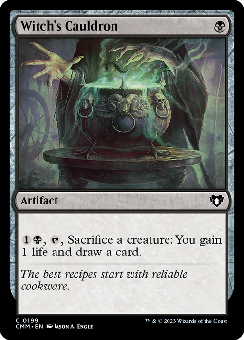 Witch's Cauldron (CMM-199) - common - Foil