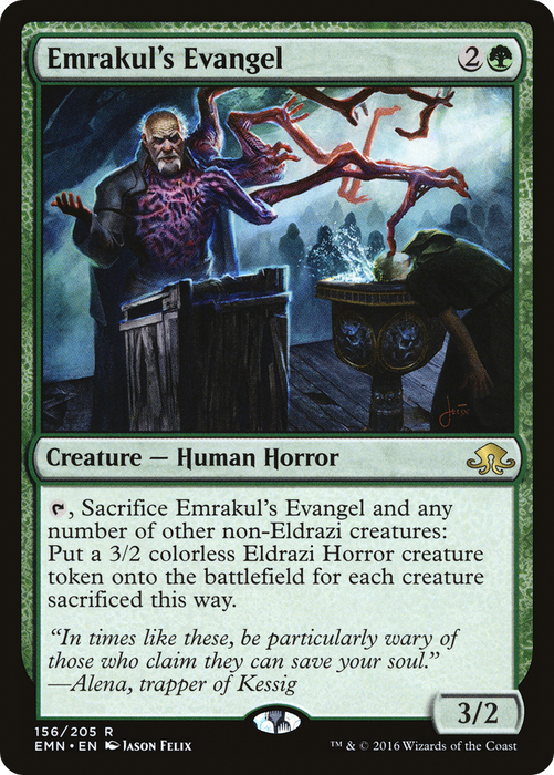 Emrakul's Evangel (EMN-156) - rare