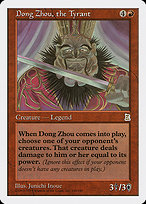 Dong Zhou, the Tyrant (PTK-109) - rare